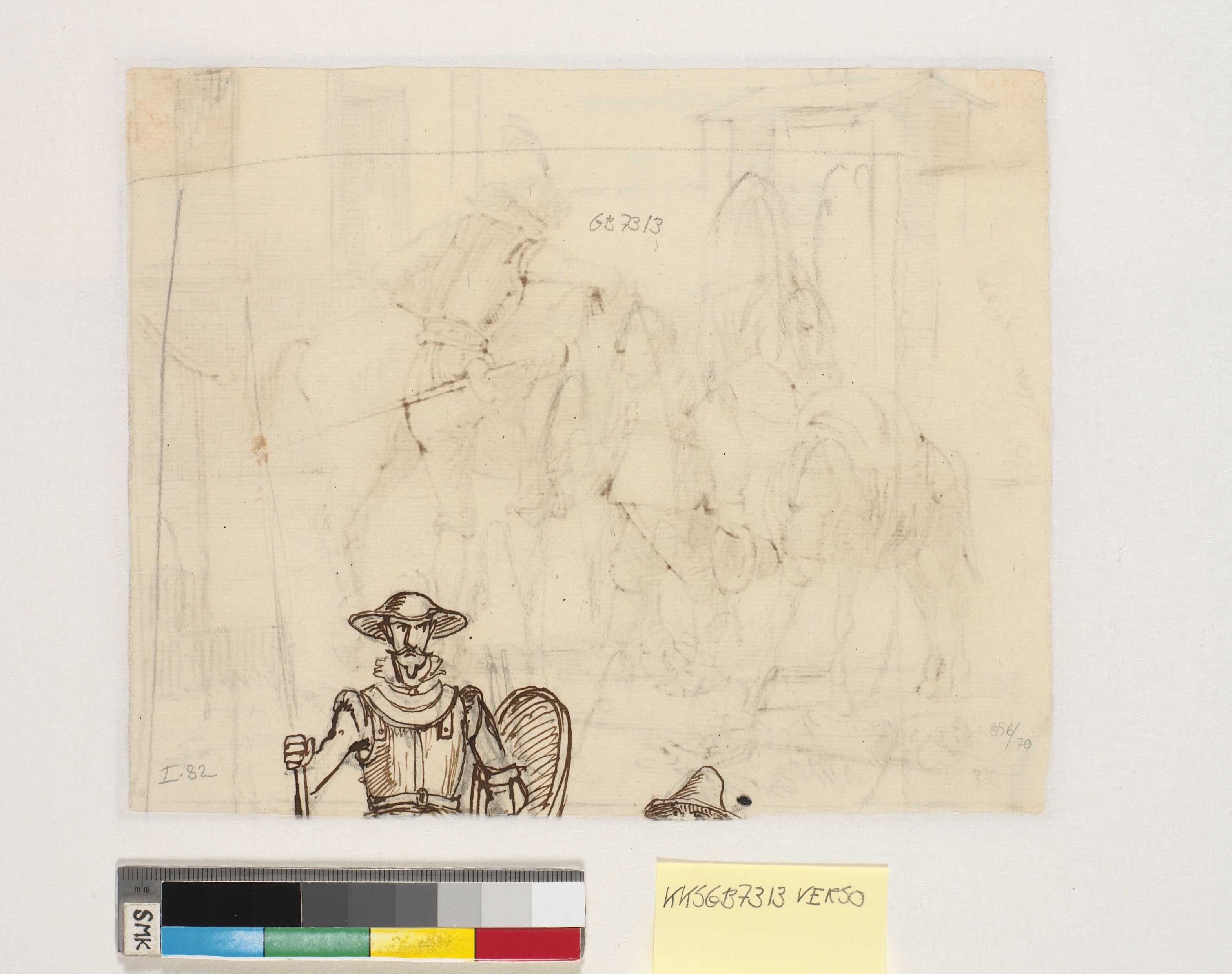 Sancho Pansas og Don Quixotes hoveder